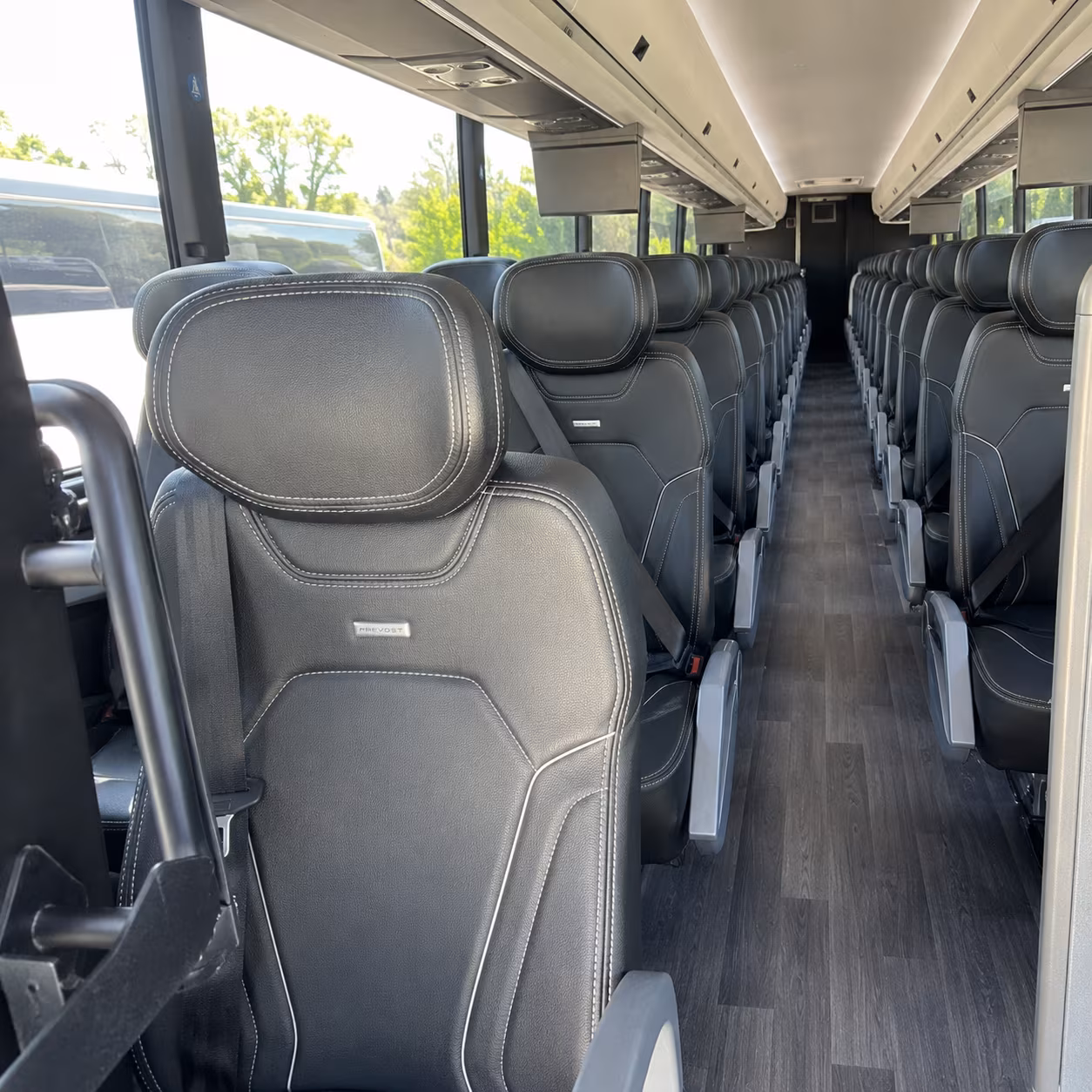 Anchorage Airport Shuttle & Transportation party bus exterior