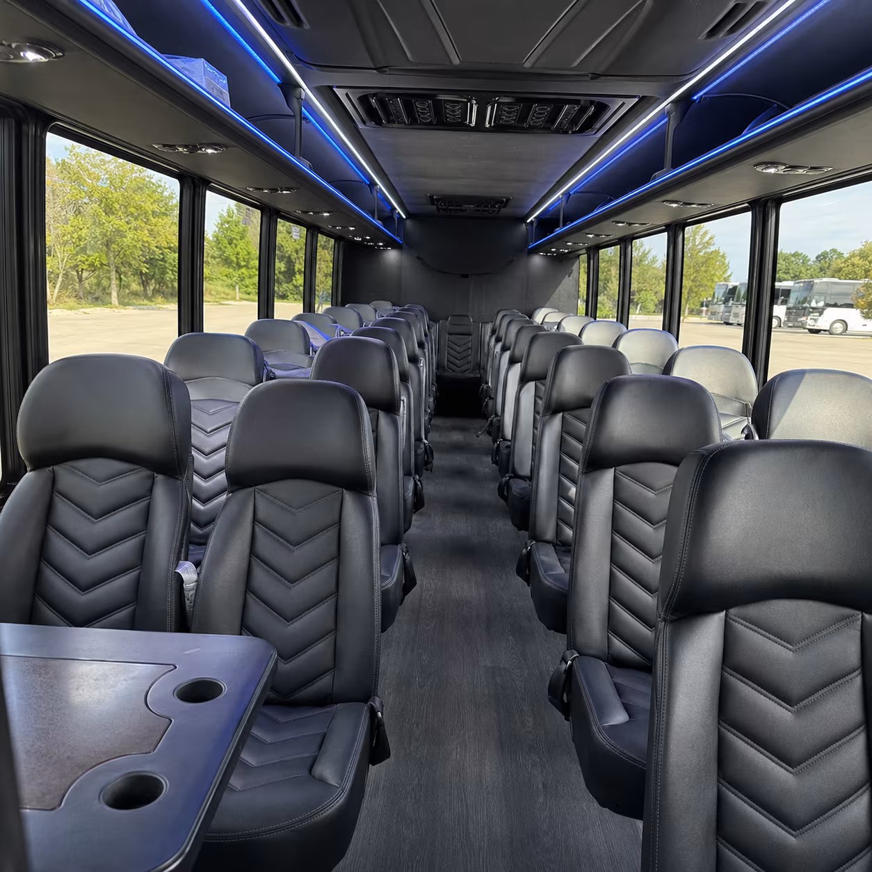Anchorage Airport Shuttle & Transportation party bus exterior