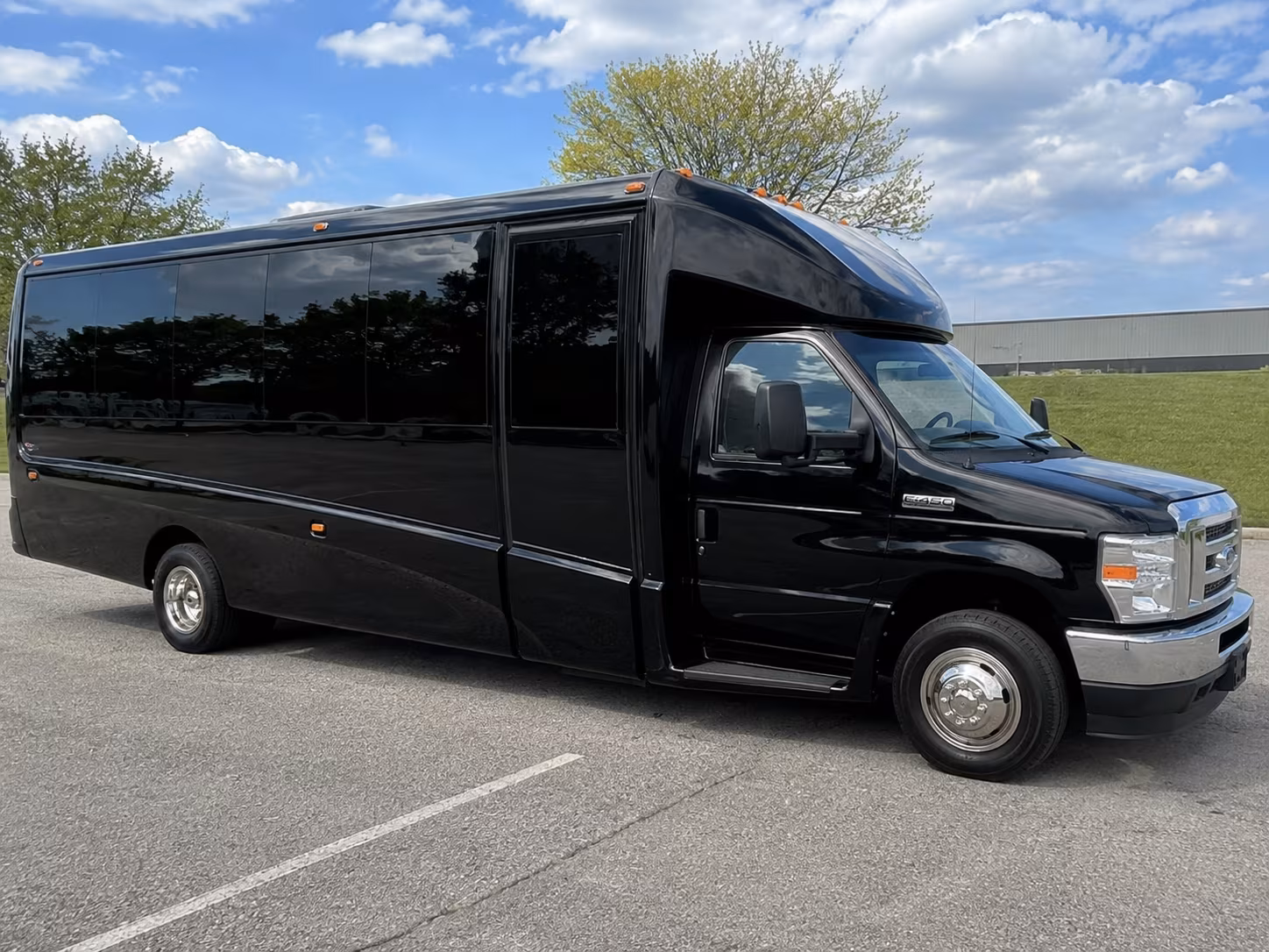 Anchorage Airport Shuttle & Transportation party bus exterior