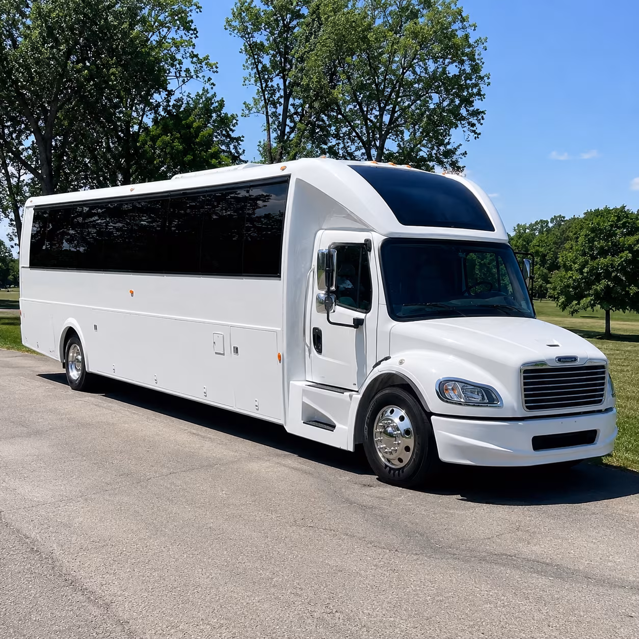 Anchorage Concert & Music Festival Transportation party bus exterior