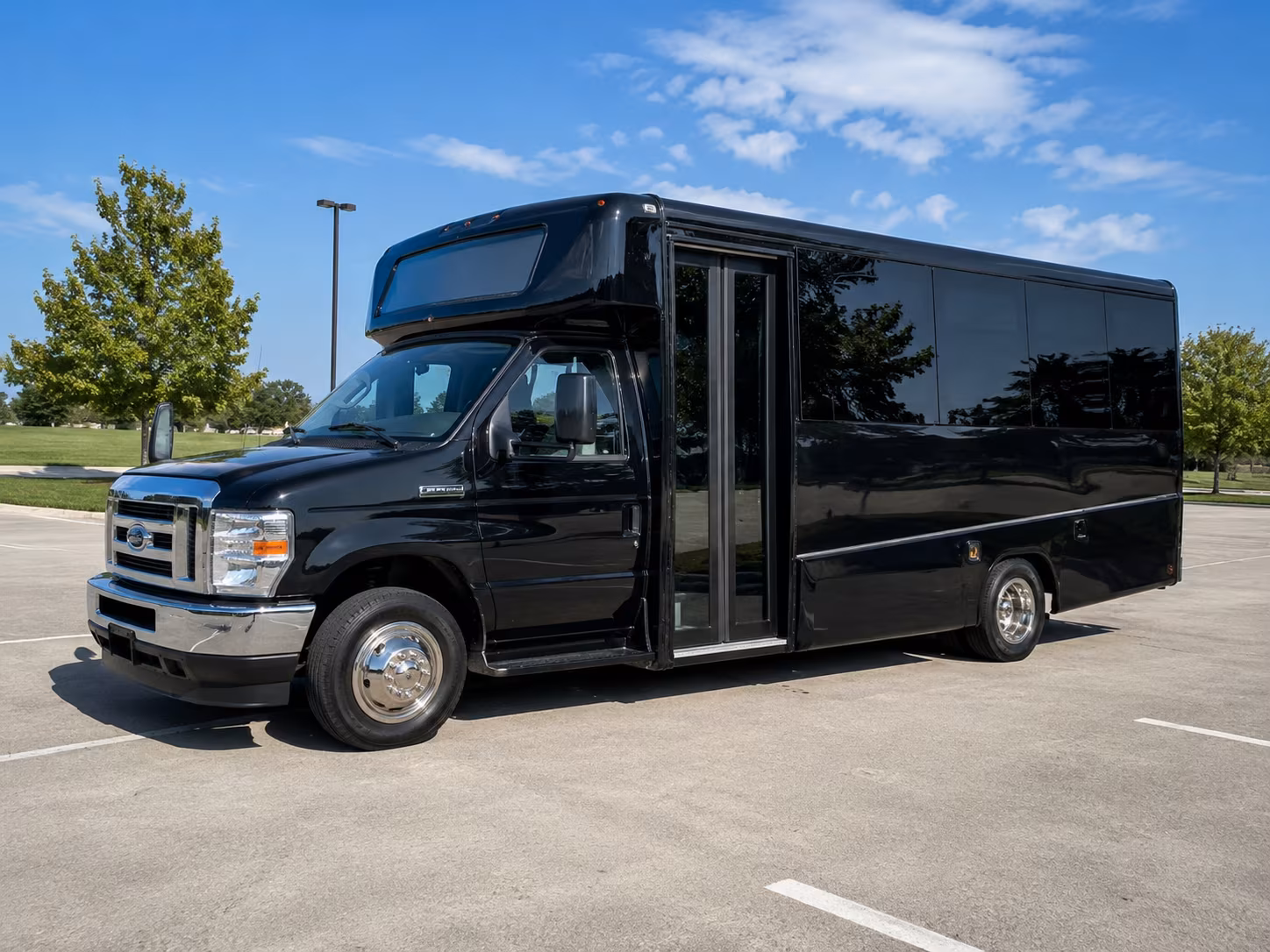Anchorage Corporate Transportation party bus exterior