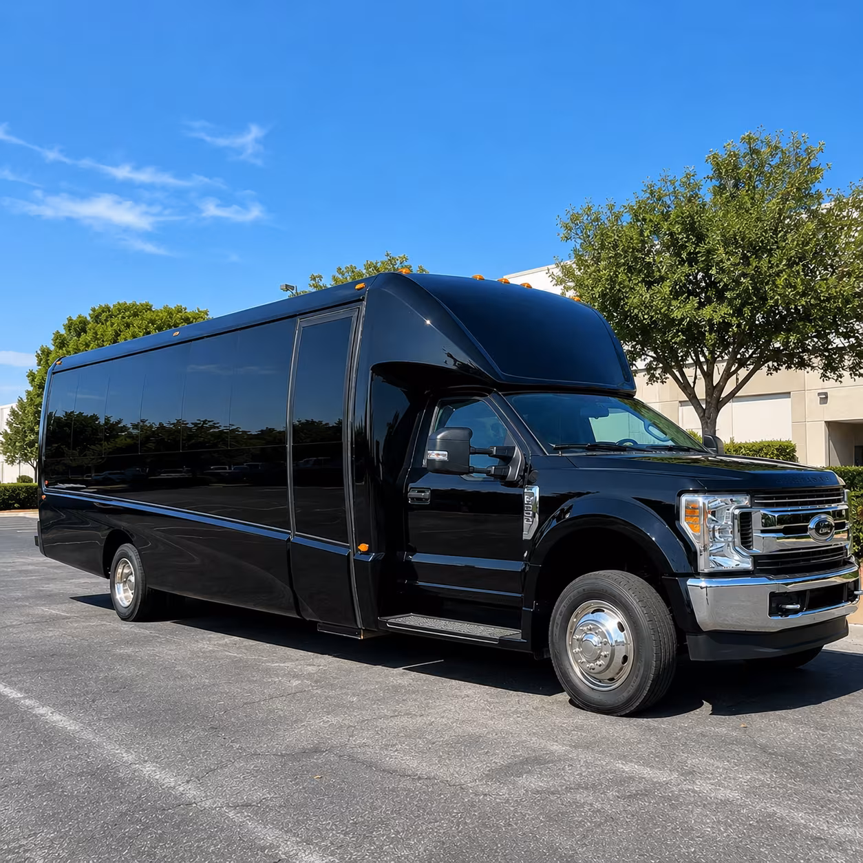 Anchorage Corporate Transportation party bus exterior
