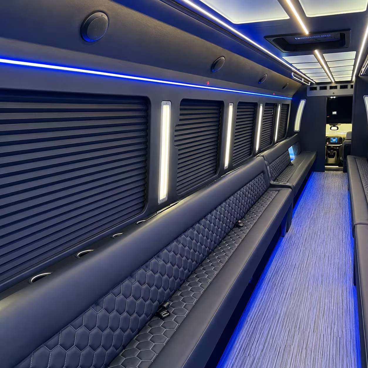 Anchorage Private Event Transportation party bus exterior