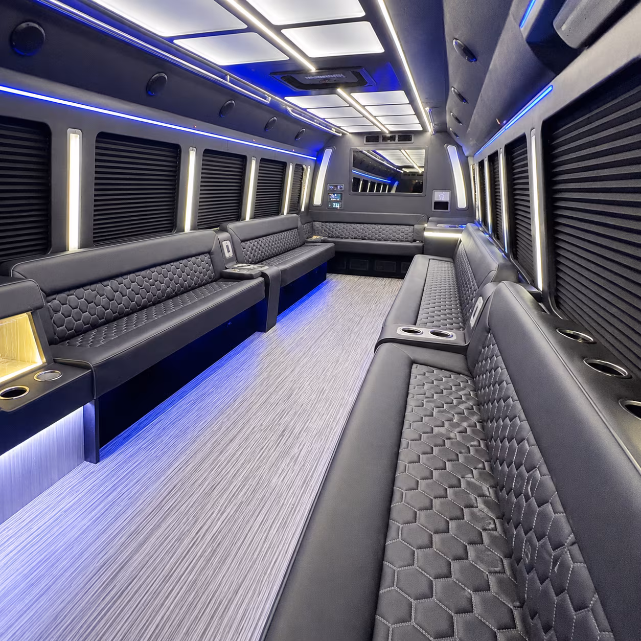 Anchorage Private Event Transportation party bus exterior