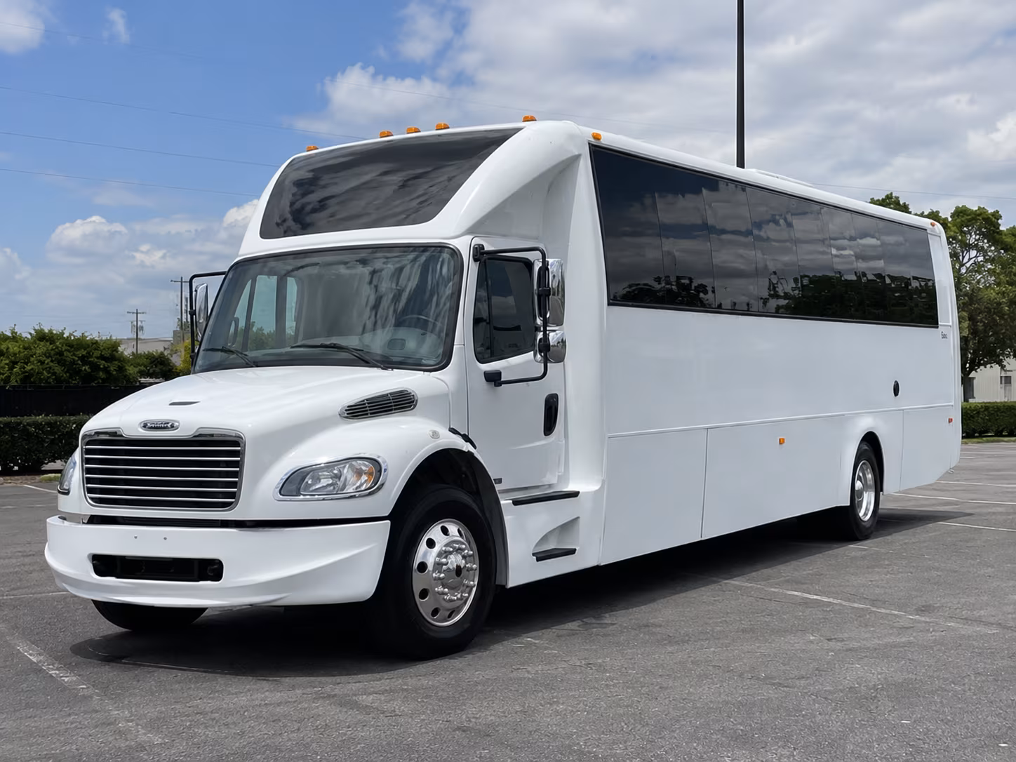 Anchorage Prom & Homecoming Transportation party bus exterior