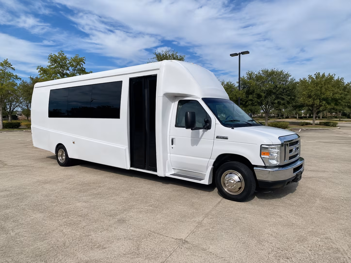 Anchorage Prom & Homecoming Transportation party bus exterior