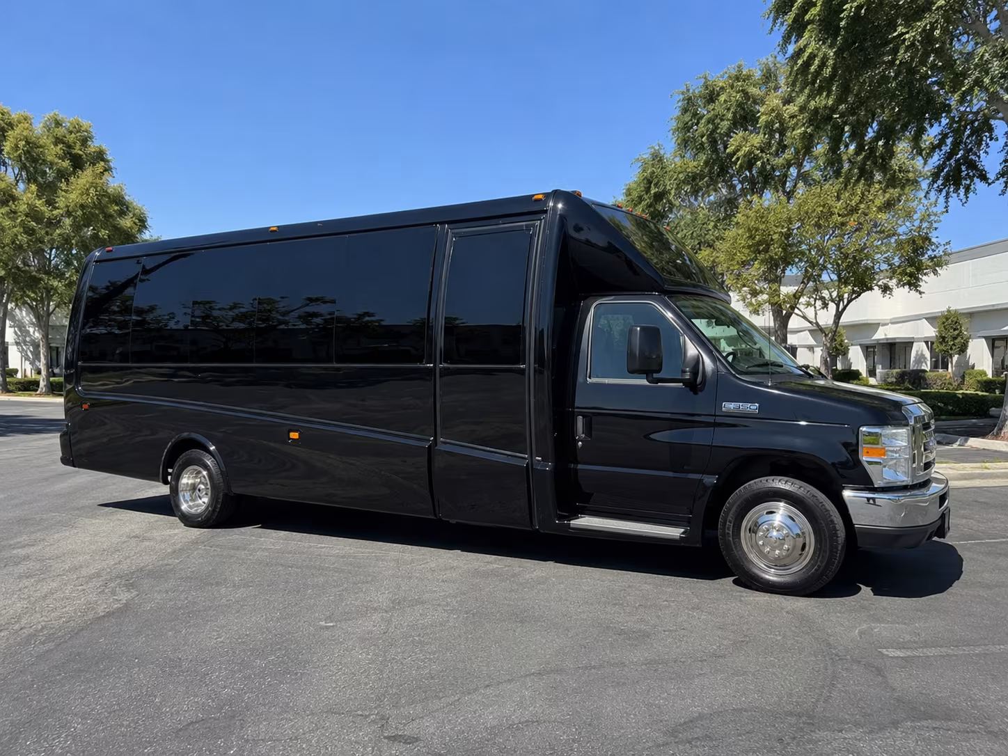 Anchorage Prom & Homecoming Transportation party bus exterior