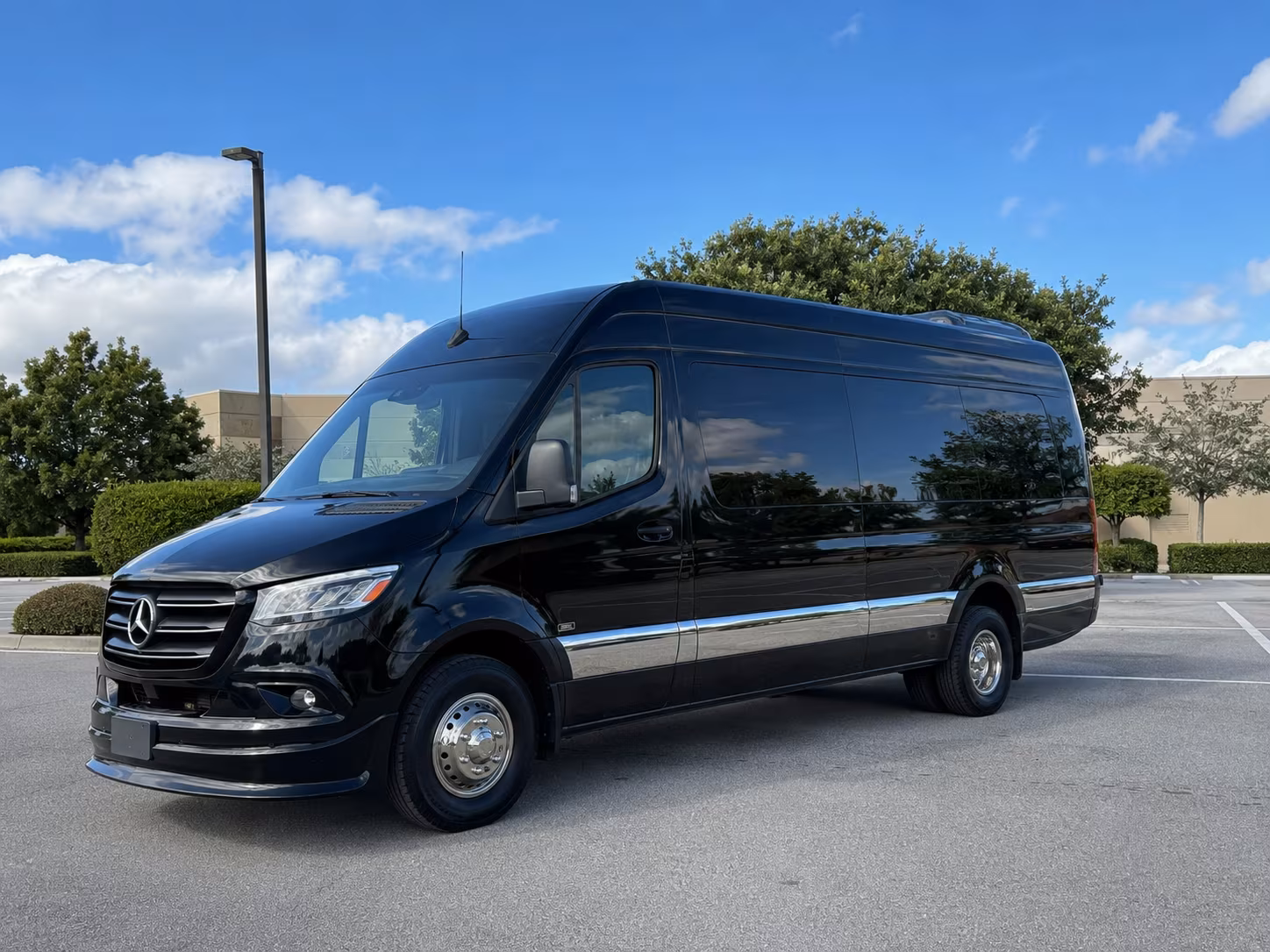 Anchorage School Event Transportation party bus exterior