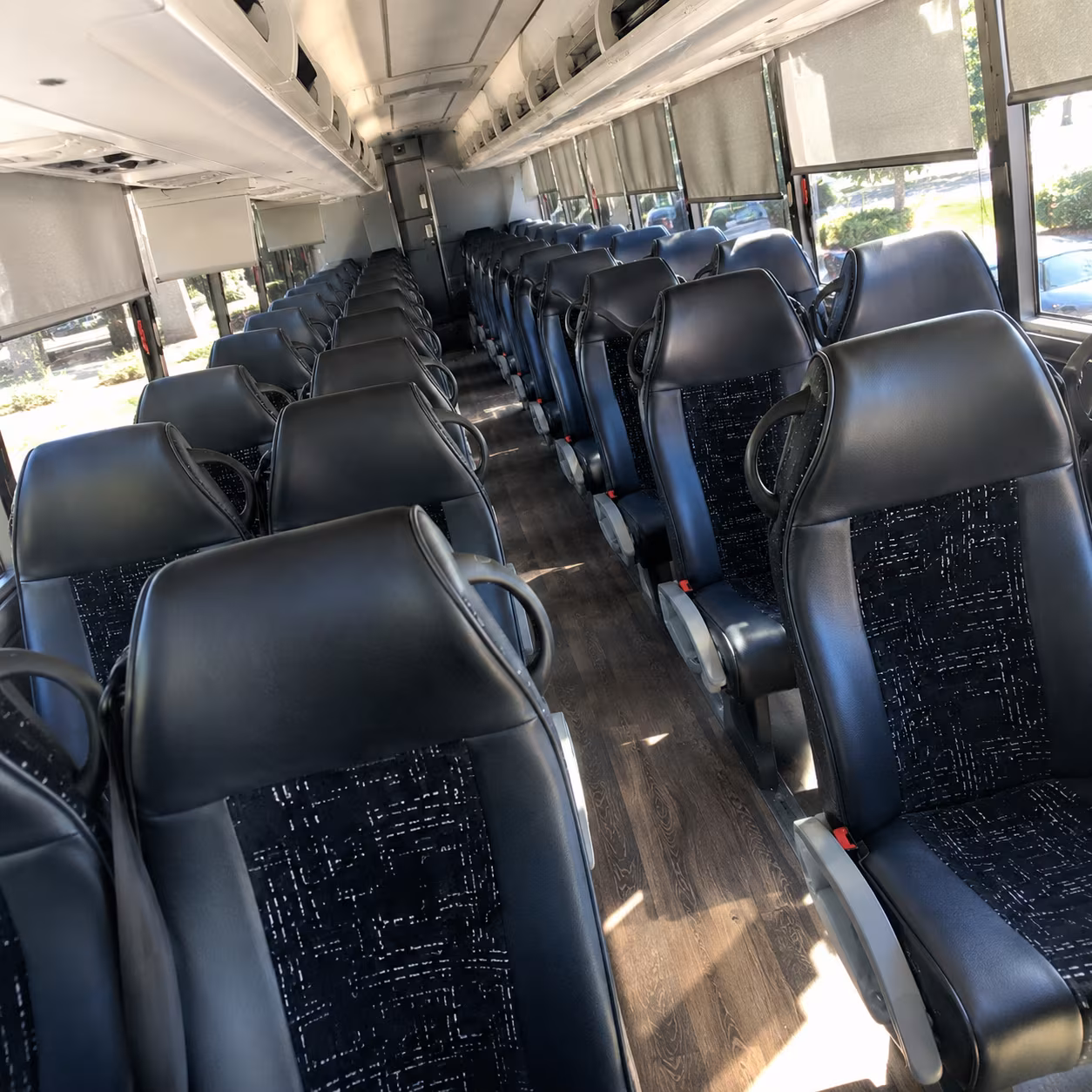 Anchorage School Event Transportation party bus exterior