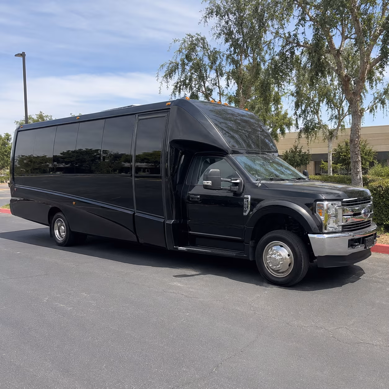 Anchorage Sporting Event Transportation party bus exterior