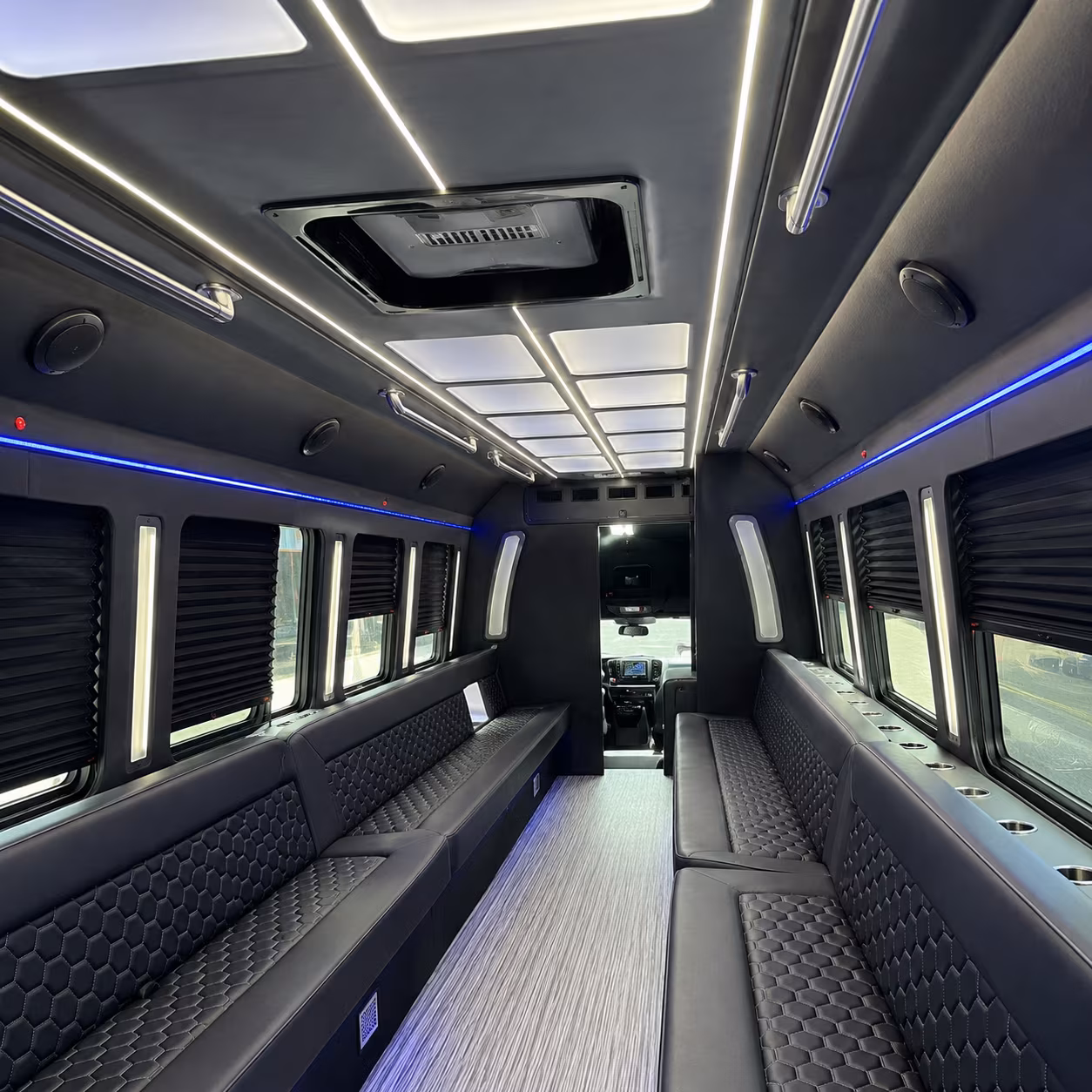 Anchorage Winery Tour & Pub Crawl Transportation party bus exterior