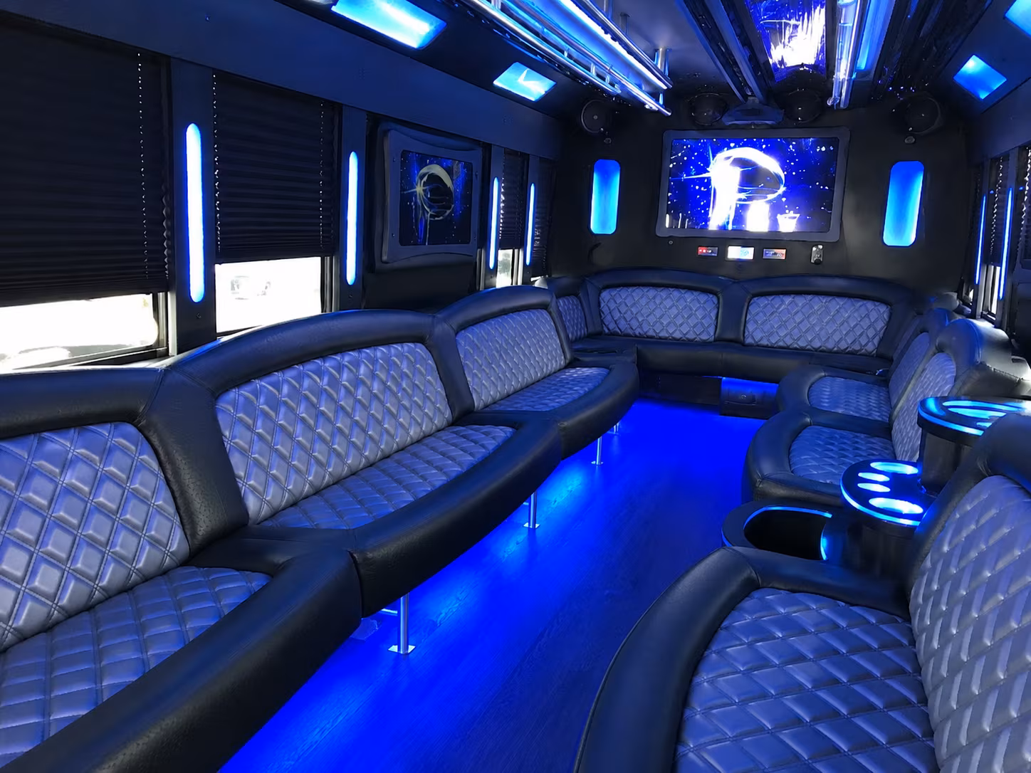 Anchorage Winery Tour & Pub Crawl Transportation party bus exterior